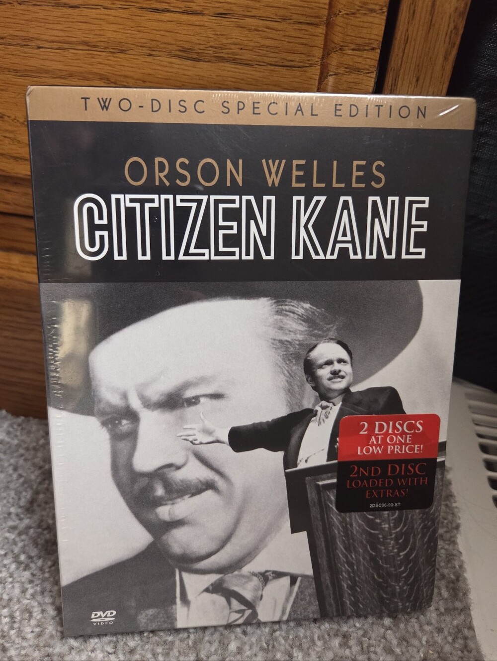 Sealed, New Citizen Kane DVD Two-Disc Special Edition